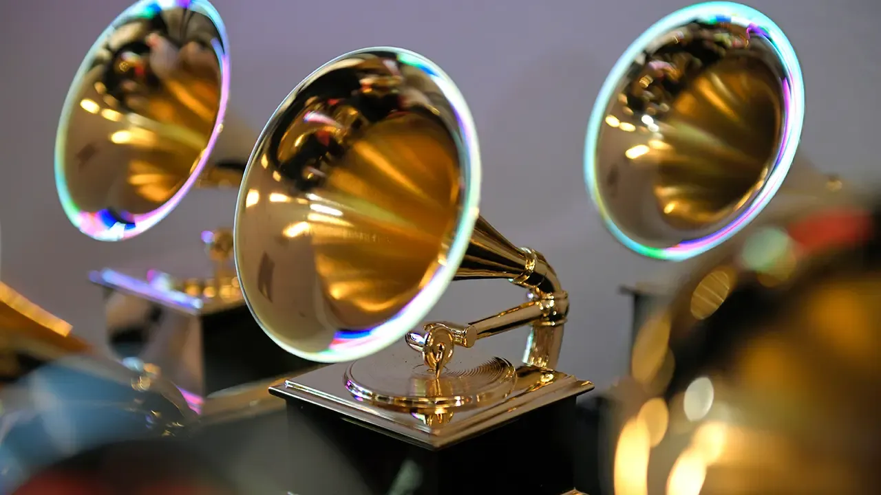 En la foto: Trofeo premio Grammy En la foto: Trofeo premio Grammy
