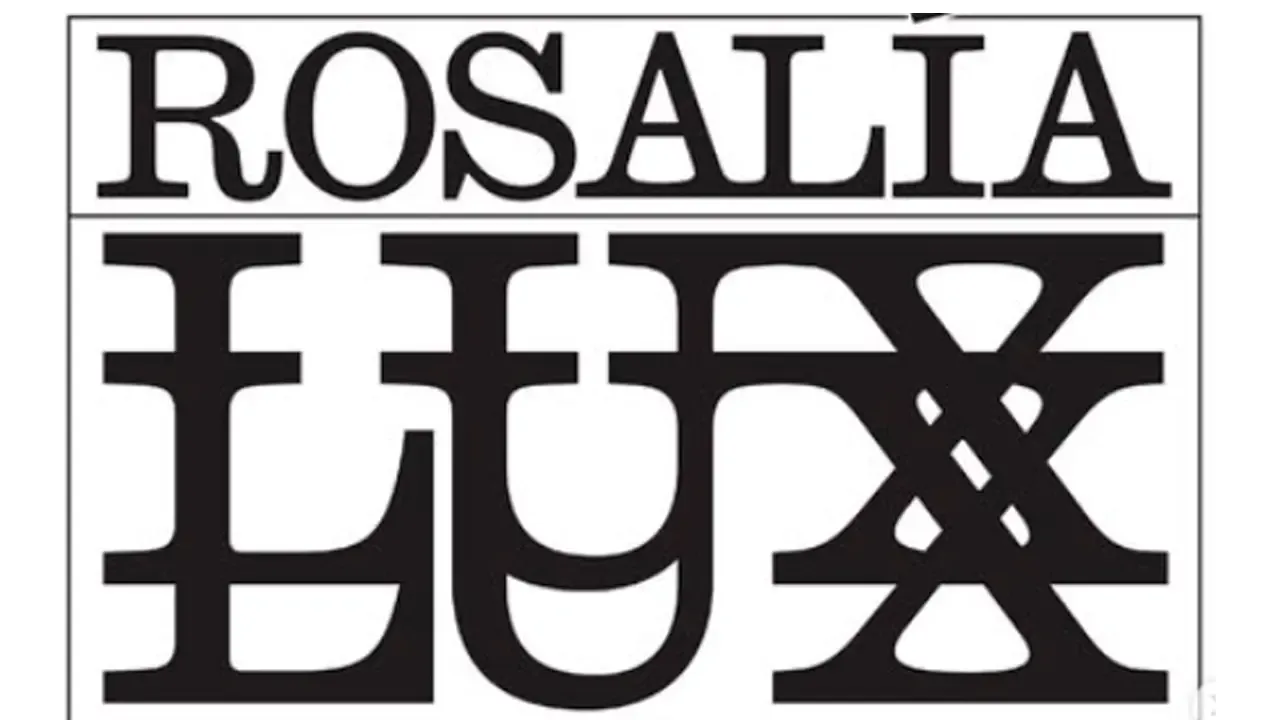 En la foto: Portada LUX Rosalía